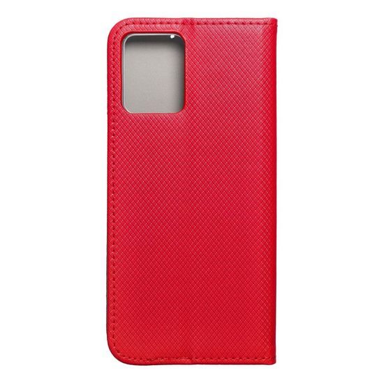 Obal / kryt na Motorola MOTO G54 červený knížkový - Smart Case