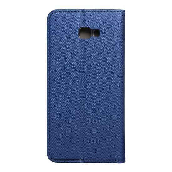 Puzdro / obal na Samsung J4 Plus modré - kniha SMART