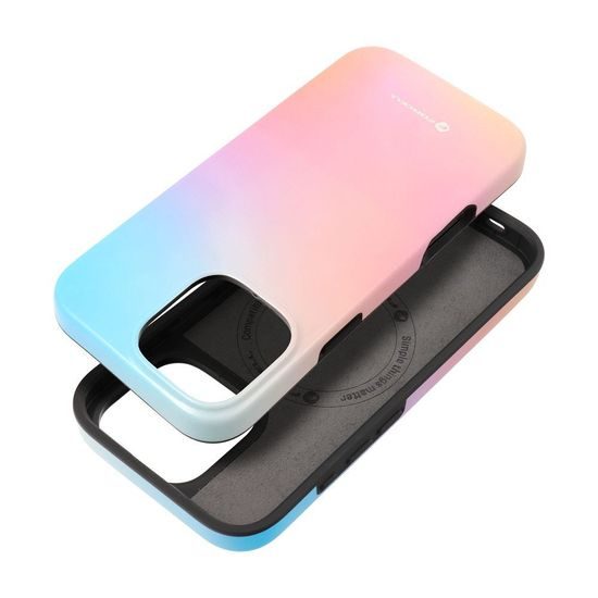 Obal / kryt na Apple iPhone 16 Pro Max modro-růžový - FORCELL F-PROTECT Mirage MagSafe