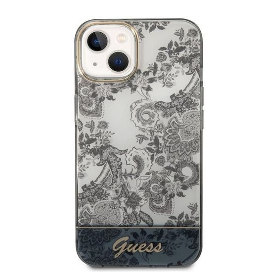 Obal / kryt na Apple iPhone 14 Plus - Guess PC/TPU Toile De Jouy
