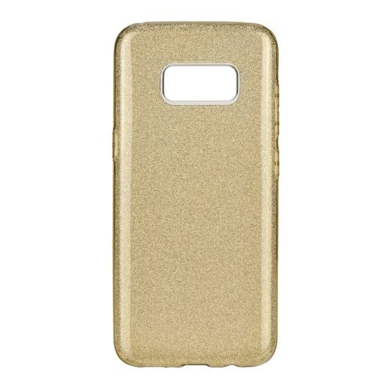 Obal / kryt na Samsung Galaxy S8 PLUS zlatý - Forcell SHINING