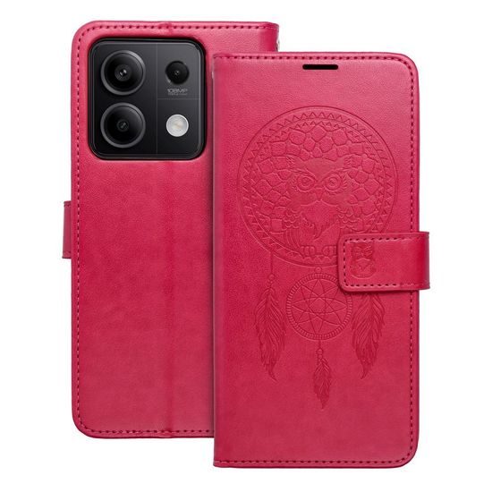 Pouzdro / obal na Xiaomi Redmi NOTE 13 5G růžový - knížkový MEZZO Book