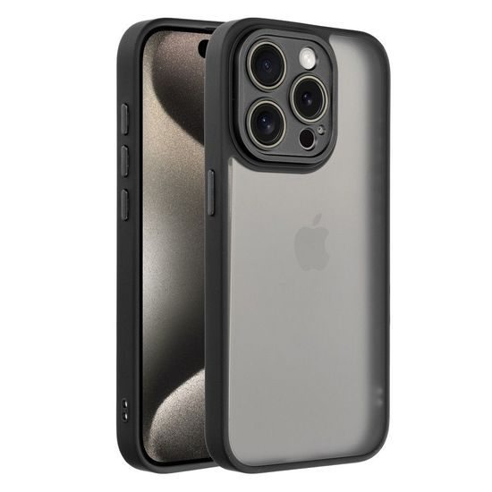 Obal / kryt na Apple iPhone 12 černý - VARIETE