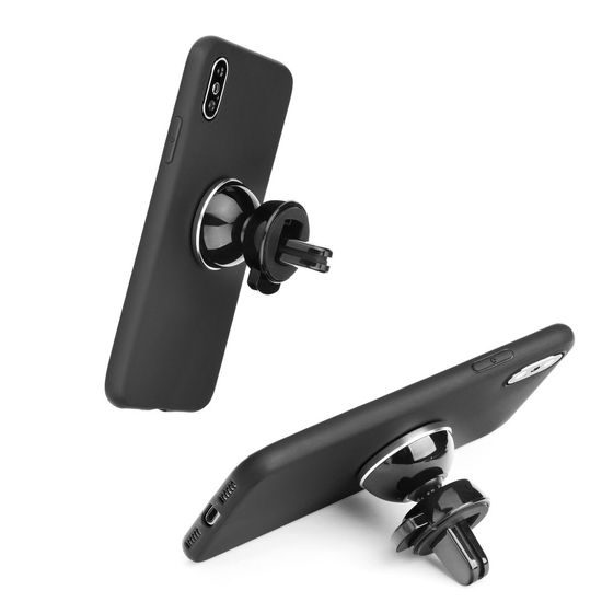 Obal / kryt na Samsung Galaxy J3 2017 čierny - Forcell SOFT MAGNET