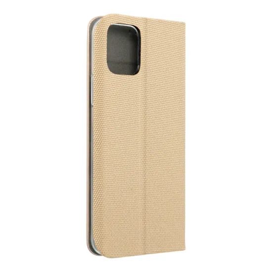 Pouzdro / obal na Samsung Galaxy A37 5G zlaté - knížkové SENSITIVE Book