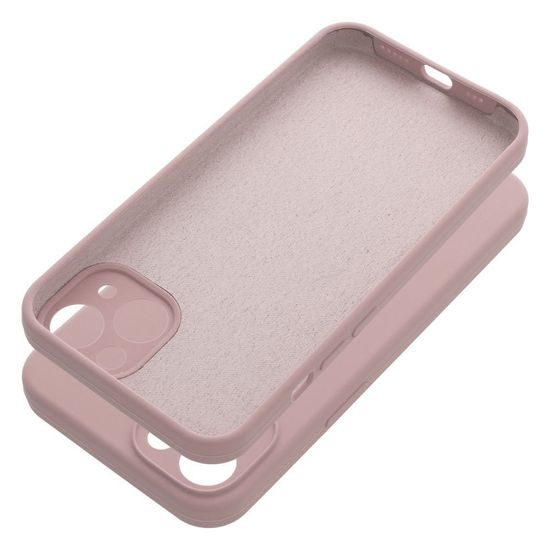 Obal / kryt na Apple iPhone 13 růžový - SILICONE 2mm