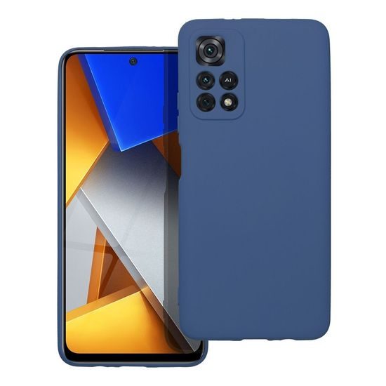Obal / kryt pre Xiaomi Redmi NOTE 11S / 11T / Poco M4 Pro modrý - Forcell SILICONE LITE