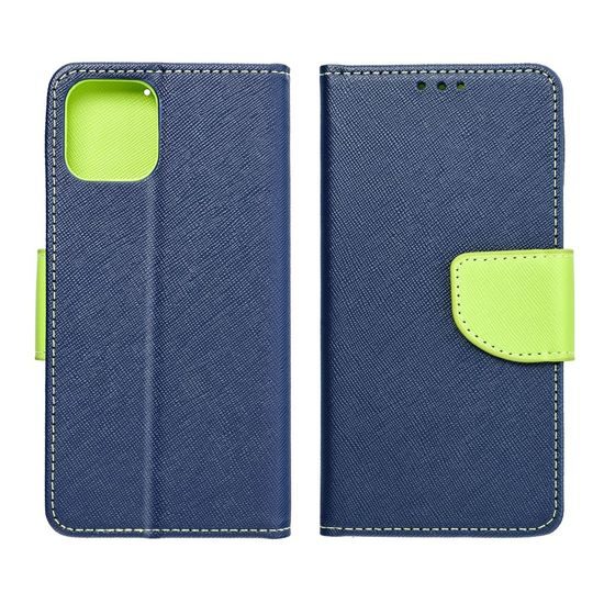 Pouzdro / obal na Xiaomi Redmi NOTE 12 5G modré - knížkové Fancy Book