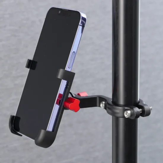 Držák na kolo hliníkový - černý