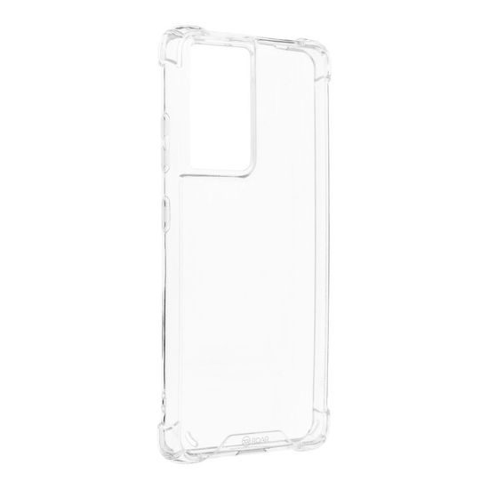 Obal / kryt pre Samsung Galaxy S21 Ultra transparentný - Roar Armor