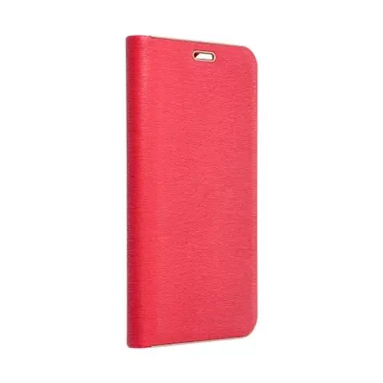 Pouzdro / obal na Samsung Galaxy S25 FE červené - knížkové LUNA Book Gold