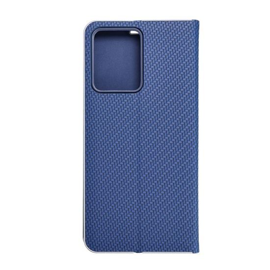 Pouzdro / obal na Xiaomi Redmi Note 12 4G modré - knížkové Luna Book Carbon