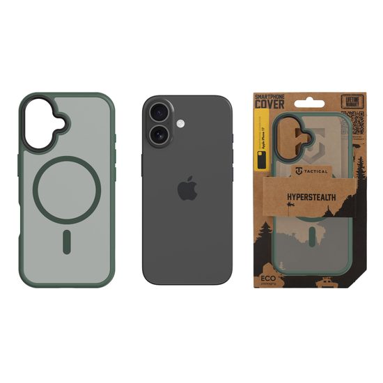 Obal / kryt na Apple iPhone 17 zelený - Tactical Tactical MagForce Hyperstealth