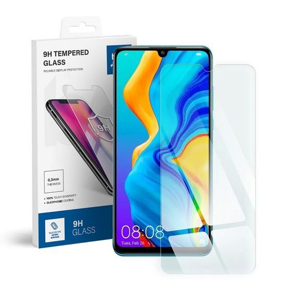 Tvrdené / ochranné sklo Huawei P30 Lite - plne lepiace Blue Star