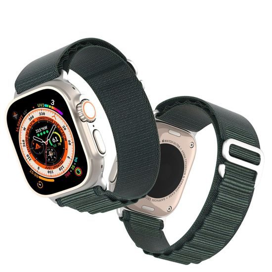 Řemínek na Apple Watch 38/40/41mm zelený - DUX DUCIS GS