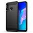Obal / kryt na Huawei P40 Lite E černý - Forcell CARBON