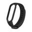 Silikonový řemínek na Xiaomi Mi Band 5 / 6 / 7 černý