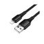 Nabíjecí kabel USB A / Lightning Hoco 2,4A 1 m X120 - černý