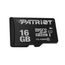 Micro SD karta microSDHC 16GB Patriot Class 10 - bez adaptéru