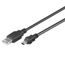 Kabel mini USB/USB, 1 metr, černý - PremiumCord