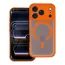 Obal / kryt na Apple iPhone 15 oranžový - FULL MATTE MAG COVER