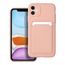 Obal / kryt na Apple iPhone 11 růžový - Forcell Card