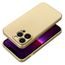 Obal / kryt na Apple iPhone 15 zlaté - METALLIC Puzdro