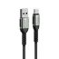 Kabel typ USB / USB-C QC4.0 3A 66W, 3 m - černý Forcell F-ENERGY