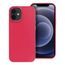 Obal / kryt na Apple iPhone 12 mini červený - Frame case
