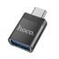 Adaptér / redukce USB A, Typ C černá - HOCO