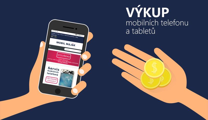 Mobil Maják | mobilní telefony a příslušenství - Výkup mobilních telefonů -  MobilMajak.cz