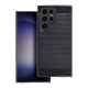 Obal / kryt na Samsung Galaxy A52 5G / A52 LTE / A52S černý - Forcell Carbon
