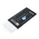 Edzett / védő üveg Samsung Galaxy A42 5G fekete - 5D Full Glue