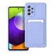 Obal / kryt na Samsung Galaxy A52 5G / A52 LTE ( 4G ) / A52S fialový - Forcell Card Case