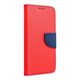 tok / borító Huawei P8 Lite 2017 / P9 lite 2017 piros - könyv Fancy Book