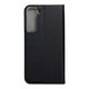 Puzdro / obal pre Samsung Galaxy S22 Plus čierne - kniha Smart Case