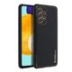 Obal / kryt na Samsung Galaxy A52 5G / A52 LTE / A52S černý - Forcell LEATHER Case