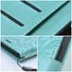 Puzdro / obal pre Apple iPhone 13 Mini zelená mandala - kniha Forcell MEZZO
