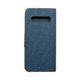Puzdro / obal pre Samsung Galaxy S10 modré - kniha Canvas