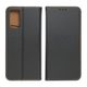 Puzdro / obal na Samsung Galaxy S20 FE / S20 FE 5G čierne - kniha Kožené puzdro Forcell SMART PRO