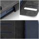 tok / borító Samsung Galaxy A22 5G fekete - könyv Forcell Tender