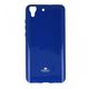 Csomagolás / borító a Huawei Y6 II / Honor 5A kék - Jelly Case-hoz