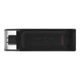 Flashdisk DT70 USB-C 3.2 gen.1 32GB čierny - Kingston