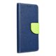 Fancy Book tok az IPHONE 14 PRO MAX ( 6.7 ) navy / lime telefonhoz