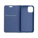 Puzdro / obal pre Samsung Galaxy A20s modrý - kniha Forcell LUNA Carbon