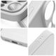 Obal / kryt na Apple iPhone XS Max biele - Roar Matte Glass
