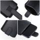 Puzdro / obal univerzálne pre Samsung i9100 Galaxy S2/LG L7 čierne - zaťahovacie Forcell Slim Kora 2