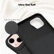 Obal / kryt na Apple iPhone X / XS černý - SLIDE