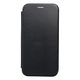 Puzdro / obal na Samsung Galaxy A22 LTE (4G) čierne - kniha Forcell Elegance