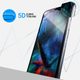 Edzett / védőüveg Samsung Galaxy A71 fekete - 5D Full Glue Roar Glass (tokbarát)